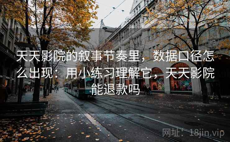 天天影院的叙事节奏里，数据口径怎么出现：用小练习理解它，天天影院能退款吗